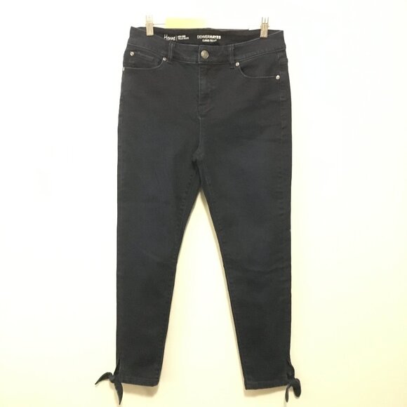 Denver Hayes Hanna Curve Tech High Rise Dark Blue Jeans - Picture 3 of 16